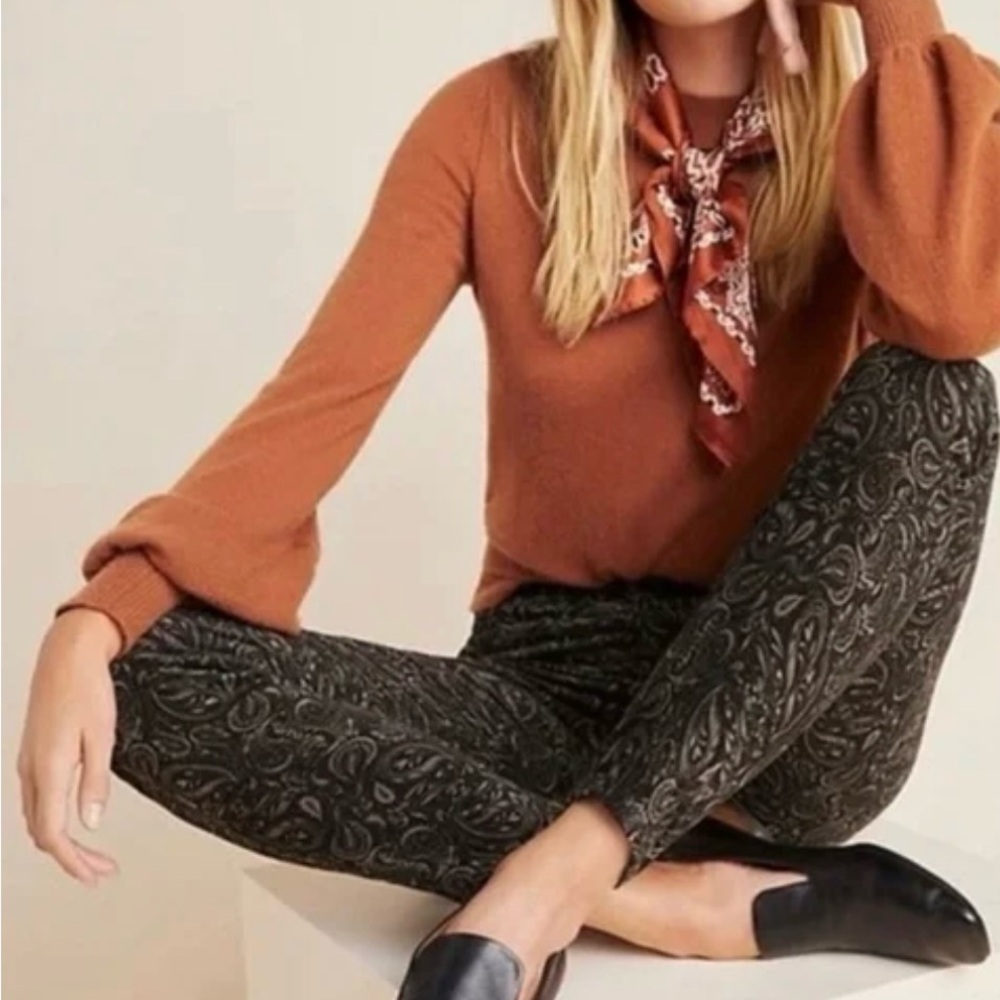 AG Adriano Goldschmied X Anthropologie | Paisley High-Rise Stevie Ankle Jeans 30